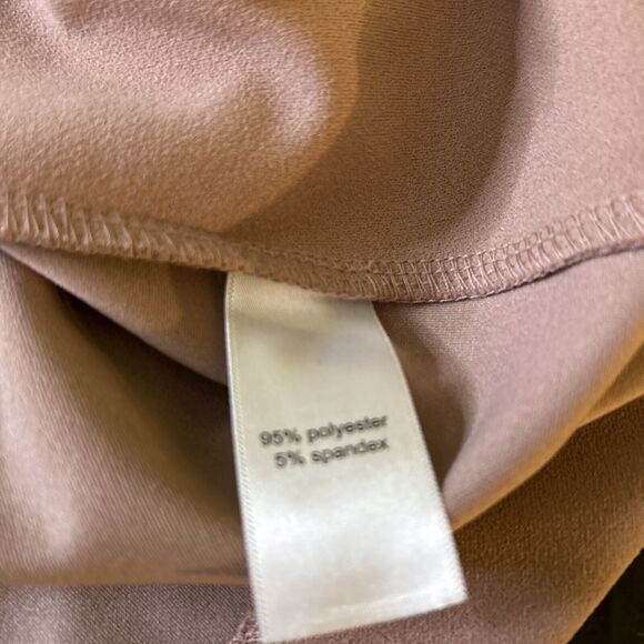 Maurices 1X Womens Jacket Pink Open Front Pocket Zip cinched sleeves - Picture 8 of 9